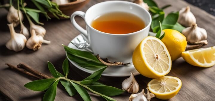 benefici tisana aglio e limone